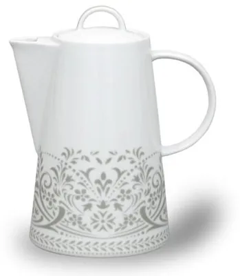 Produktbild von Thun 1794 Tom, Kaffeekanne 1,2 l, graue Spitze, Porzellan Thun