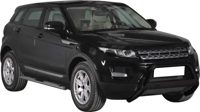 Image de Pare-buffle Avant pour Range Rover Evoque 2011-2015 63 mm en Acier Noir
