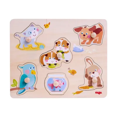 Image de Puzzle de préhension Animaux domestiques