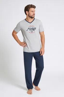 Produktbild von Mustang Short Set Schlafanzug Nachtwäsche Pyjama  STANDARD 100 für Männer