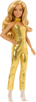 Produktbild von Modelka Barbie - złoty kombinezon HRH19 TV