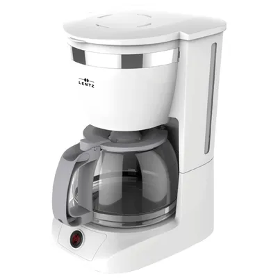 Image de LENTZ Machine à café filtre 10 tasses 800 watts Blanc