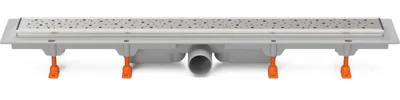 Produktbild von Chud?j Bodenablauf 850 mm, seitlich D50, Tropfmatte, Edelstahlrahmen CH 850/50 DN 1 -