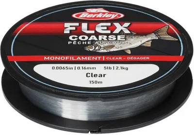 Zdjęcie produktu dla Berkley Flex Coarse 150m 0,14mm 1,70kg przezroczysty