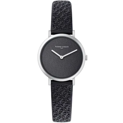 Produktbild von Pierre Cardin CBV.1502 Damen-Armbanduhr, Edelstahl-Gehäuse, Leder-Armband