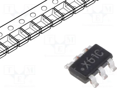 Produktbild von 1x D/A Wandler 2,7÷5,5V Kanäle: 1 T CIMK/NOPB D/A-Wandler - Integrierte Schaltungen 12bit