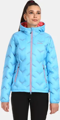 Imagen del producto de Chaqueta de plumón para mujer KILPI ALBERTA-W UL0134KI, color azul, talla 34