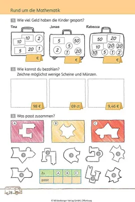 Obrázok produktu pre Das Übungsheft 3. Mathe. Neubearbeitung