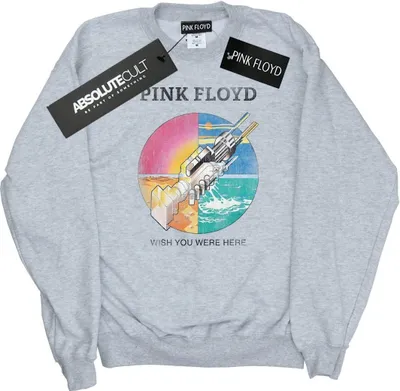 Produktbild von Pink Floyd - "Wish You Were Here" Sweatshirt für Damen BI9990 (M) (Grau meliert)