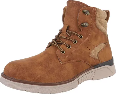 Produktbild von Ital-Design Herren Boots Leicht gefüttert Textiloptik, Lederoptik  88491830 Camel Gr.  42