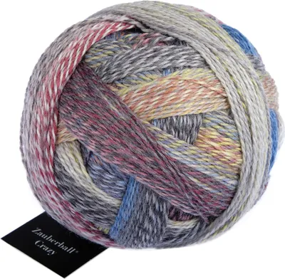 Produktbild von Schoppel Zauberball Crazy,Sockenwolle,100g,75%Schurwolle/25% Polyamid, Fb. 2427 Föhnlage