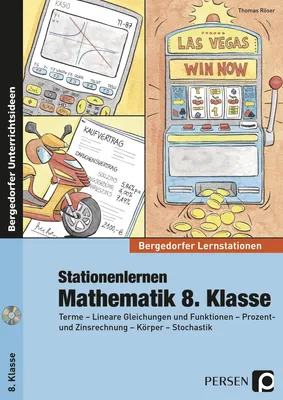 Produktbild von Stationenlernen Mathematik 8. Klasse