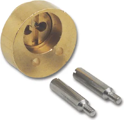 Produktbild von JUNIE 7638 ASS Verlängerung für Zylindereinsatz L 7, 5 mm, Messing blank
