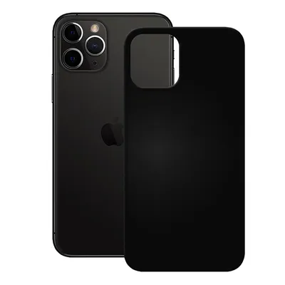 Produktbild von PEDEA Soft TPU Case für iPhone 12/ 12 Pro, schwarz