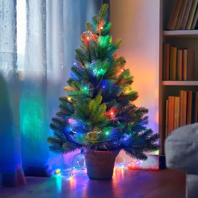 Obrázok produktu pre 200 farebných LED rozprávkových svetiel - 4 m / 2 cm vzdialenosť medzi svetlami - časovač / funkcie / vonkajšie