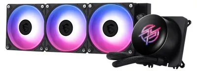 Produktbild von MSI MPG CORELIQUID P13 Computerkühlsystem Prozessor All-in-One-Flüssigkeitskühler 12 cm Schwarz 1 Stück(e)