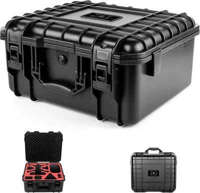 Image de Sac de transport professionnel pour DJI FPV Combo Drone, valise étanche Sac de transport pour les accessoires de drone DJI FPV