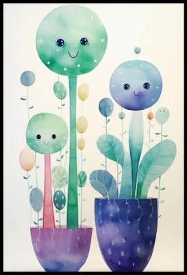 Immagine prodotto di Poster 61x90,5 cm Galassie sorridenti