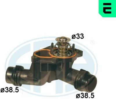 Produktbild von ERA Thermostat Kühlmittel 85°C für BMW 3 Limousine (E46) 5 Limousine (E39) 3 Touring (E46) 3 Coupe (E46) 5 Touring (E39)