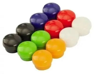 Obrázek produktu pro Hřibovitý magnet na tabule, 15 mm, 12 ks, DELI