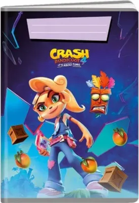 Obrázok produktu pre Zápisník A5 Coco Bandicoot, linkovaný 544
