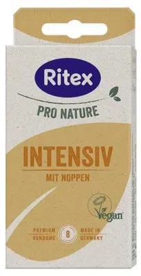 Produktbild von Ritex Pro Nature Intensiv vegan Kondome 8 St