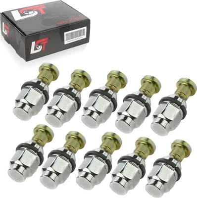 Produktbild von 10x RÄNDELBOLZEN MIT RADMUTTER - M14x1,5 x 51mm FÜR TOYOTA LAND CRUISER