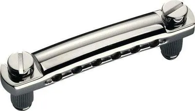 Produktbild von Schaller Stop Tailpiece Nickel Gitarrenbrücke