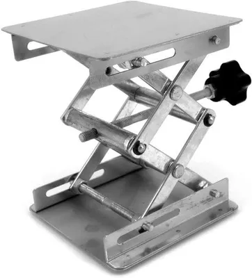 Produktbild von Edelstahl-Laborschere, manuell, 4x100mm, Tischlift