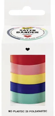 Immagine prodotto di folia 12131 folia nastro di raso RAINBOW, colori assortiti