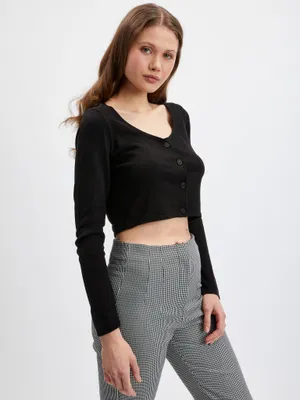 Produktbild von Orsay Schwarze Damen Strickjacke 538027660000__M