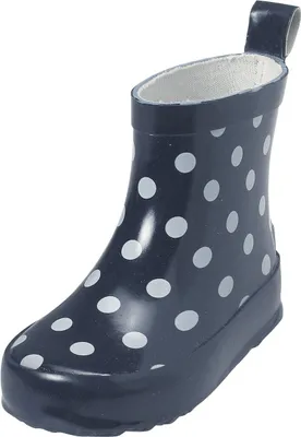 Produktbild von Playshoes Gummistiefel Punkte nieder, marine, Größe: 18