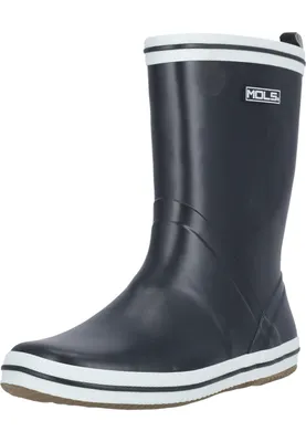 Imagen del producto de Botas de goma MOLS, modelo "Markets" con tira práctica, color azul marino, talla 39
