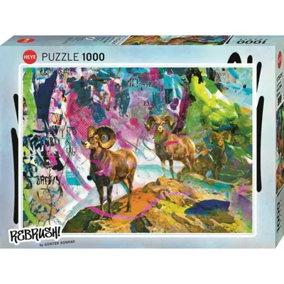 Image de HEYE Puzzle Rebrush ! Big Corners 1000 Teile