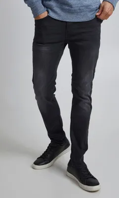 Produktbild von Blend BHJet Herren Jeanshose Hose mit Eingrifftaschen Gürtelschlaufen Stretch Baumwollmischung Slim fit