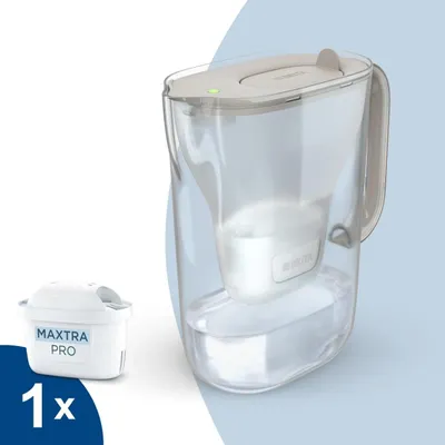 Zdjęcie produktu dla Dzbanek filtrujący Brita Style Essential+1 z wkładem Maxtra Pro PP (piasek)