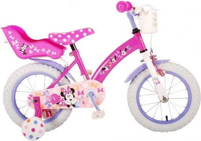 Produktbild von Disney Minnie süßest! - Fahrrad für Kinder - Mädchen - 14 Zoll - Rosa