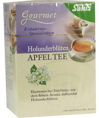 Image de Thé de fleurs de sureau - pomme 15 sachets 30g