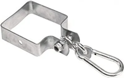 Produktbild von Schaukelhaken mit Karabiner für Vierkantbalken 90x90 mm