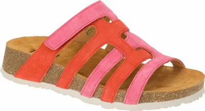 Produktbild von Think KOAK Damenschuhe - bequeme Pantoletten rot Freizeit NEU