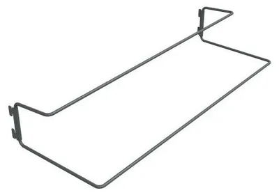 Produktbild von INTEGRI Anthrazit Schuhhalter Wandmontage 573x194mm Garderobensystem Schuhregal Stahl