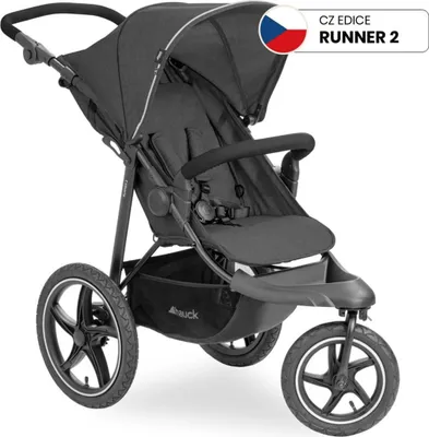 Zdjęcie produktu dla Hauck Sports Stroller Runner 2 CZ EDITION Melange szary
