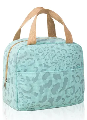 Thermo-Lunchtasche 23x20x14 cm, blau, isoliert, für Arbeit & Picknick