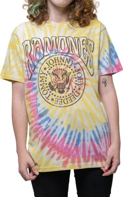 Produktbild von Ramones - "Psych" T-Shirt für Herren/Damen Uni RO3619 (XL) (Gelb)
