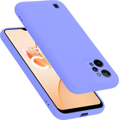 Produktbild von Cadorabo Schutzhülle für Realme C31 Hülle in Lila Handyhülle Case Cover TPU Etui