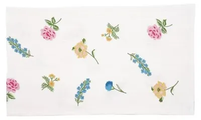 Produktbild von Greengate Estrid Tischläufer mit Stickerei white 140x45cm