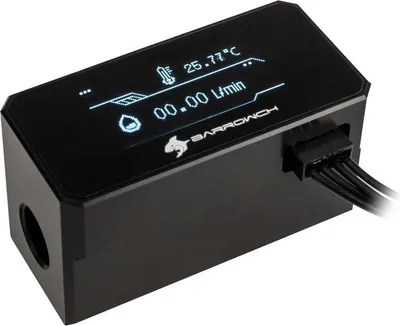 Produktbild von BarrowCH Flussmeter OLED - schwarz
