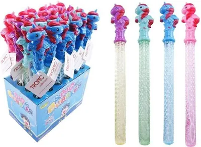 Obrázek produktu pro Bublifuk jednorožec 38cm dětský - mix barev.