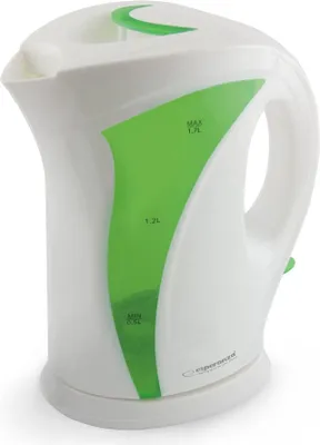 Obrázek produktu pro Esperanza Rychlovarná konvice Iguazu 1,7L Bílá/Zelená