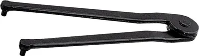 Produktbild von Stirnlochschlüssel 22-125x10mm verstellbar i.Brünierton angelassen